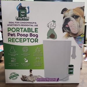 Pawcan Portable Pet Poop Bag Receptor